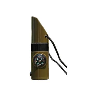 Imagem de Apito De SobrevivêNcia Profissional Com BúSsola, Kit De EmergêNcia Para Acampamento, Caminhada, Trilhas E Pesca,