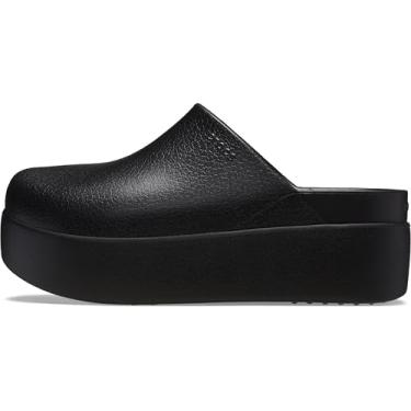Imagem de Crocs Tamanco feminino plataforma Dylan, sapatos femininos plataforma mule, Preto, 37