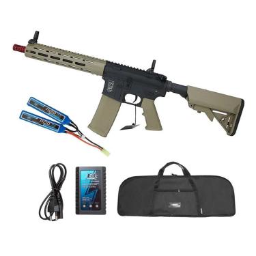 Imagem de Rifle Airsoft Aeg Sa-f03 Flex M-lok+bateria+carregador+capa