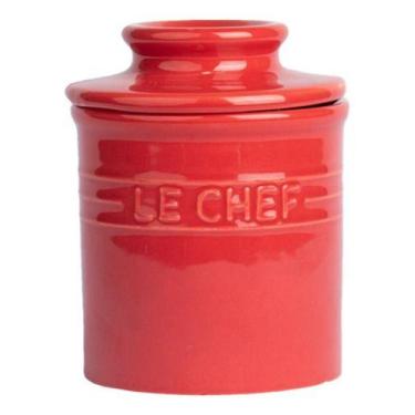 Imagem de Manteigueira Francesa 8x10cm Le Chef Vermelha Hauskraft Cor Vermelho -