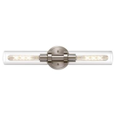 Imagem de Luminária de banheiro SANTOSTOCK Brushed Nickel