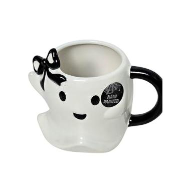 Imagem de Caneca de café de cerâmica branca Girl Goblin 473 g, 10 x 10 x 10 cm