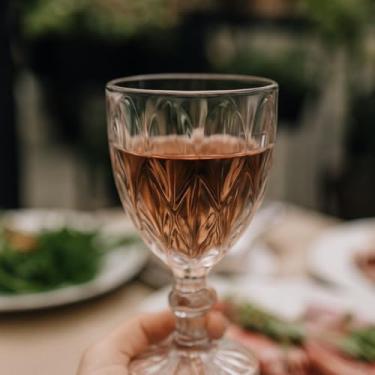 Imagem de Jogo de Taças de Vidro, Cristal Transparente, 340ml, 6 Peças, 17cm Altura, Design Facetado para Vinho e Coquetéis