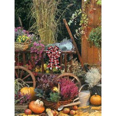 Imagem de 2 peças de laços de guirlanda de futebol americano, laços de futebol para guirlanda, tiras vermelhas e pretas, decoração de serapilheira de futebol americano, laços de fita de tecido esportivo para