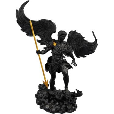 Imagem de Estátua Arcanjo Miguel - Versão 5 (Cor Aurum Noctis)