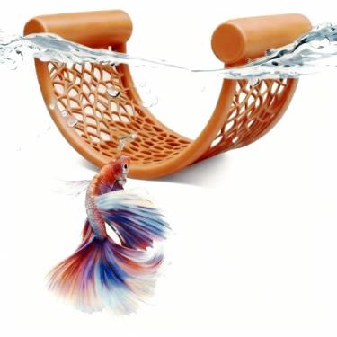 Imagem de CPLIKE Rede Betta de madeira natural - tronco flutuante de descanso para bettas, camarões e nano peixes - Esconderijo de aquário, decoração de tanque de peixes, poleiro aquático para pequenos tanques