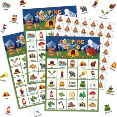 Imagem de Jogo de bingo Shappy Camping 35 unidades, 24 jogadores