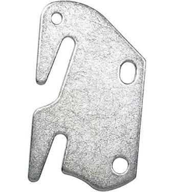 Imagem de Yongle Store Juego de 4 placas de gancho de riel de cama de madera n.#10, ganchos de cama con pasadores para cama de madera, cabecero de madera, marco de pie de cama, Claw it On reemplazo previsto para placas de gancho de cama n.#10, o para construcciones de cama nuevas