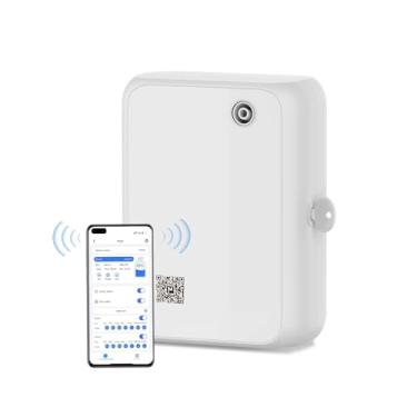 Imagem de Difusor de aroma eletrico profissional 500ml conexao celular c/chave 600m2 (Branco)