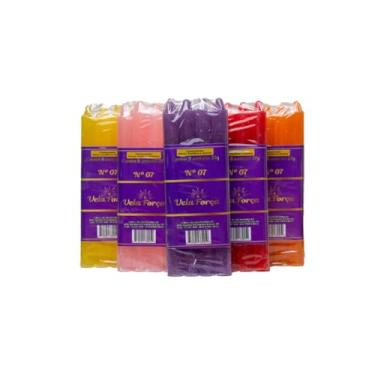 Imagem de Vela Palito N7-100% Parafina (Magenta)