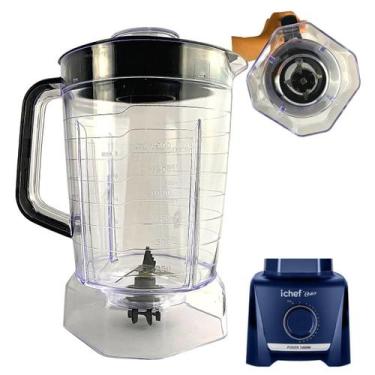 Imagem de Copo Liquidificador Para Oster Power 1400 Full Oliq610 Preto - Microma