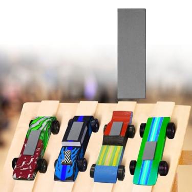 Imagem de Peso flexível de 85 g para carro Derby - Fita flexível cortável para ajustar facilmente o peso do carro e a velocidade mais rápida