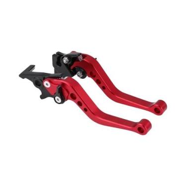 Imagem de Manetes De Freio Universais Ajustáveis Para Motocicleta GY6, Acessório