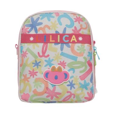 Imagem de Lancheira Térmica Escolar Lilica Ripilica Florescer 2 em 1