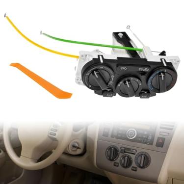 Imagem de YiZenion Módulo de controle HVAC 599-216, painel do módulo de controle de ar condicionado, módulo de controle climático do aquecedor CA compatível com Nissan Versa 2007 2008 2009 2010 2011, substitui