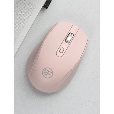 Imagem de Mouse sem fio, receptor USB, mouse móvel de 2,4 G, consumo de energia ultrabaixo com bateria super longa, 6 botões, compacto e portátil, para laptops, PCs e tablets