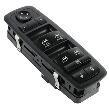 Imagem de YiZenion Interruptor de janela elétrica, interruptor de janela lateral do motorista esquerdo compatível com Chrysler 200 2015-2017, Dodge Charger 2011-2014, Ram 4500 2016-2018, substitui 68139805AA