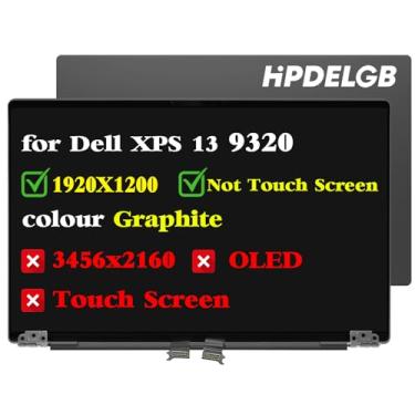 Imagem de HPDELGB Substituição para Dell XPS 13 Plus 9320 P151g 9PG51 09PG51 W1CGX 0W1CGX 0JV7H1 VNRJ0 0VNRJ0 JV7H1 YHWYD 4NJ7M 0J87XJ 1920x1200 34.0 cm LCD Tela sensível ao toque digitalizadora Montagem