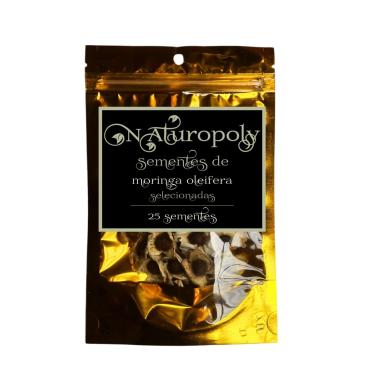 Imagem de 25 Sementes Selecionadas Moringa Oleifera Premium Naturopoly