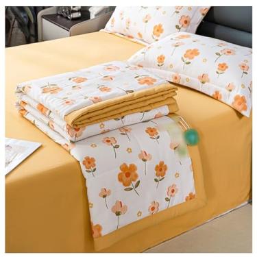 Imagem de Colcha térmica leve de verão, edredom leve de verão colcha macia, edredom térmico, colcha lavável cobertor acolchoado para todas as estações