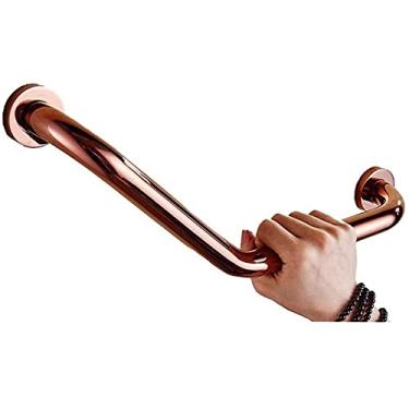 Imagem de LUOFDCLDDD Barra de apoio de segurança, toalheiro montado na parede, barra de apoio de aço inoxidável de segurança - alça de banheira, alças antiderrapantes de aço para trilhos, trilhos de suporte