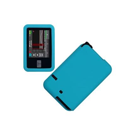 Imagem de Nova capa de silicone premium (não é necessário remover a capa para substituir o cartucho) para tandem t: Bomba de insulina Slim X2 (azul)
