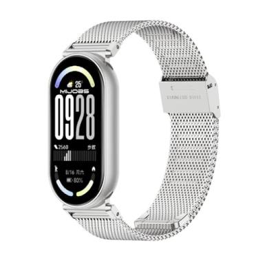 Imagem de MIJOBS Pulseira de substituição respirável para Xiaomi Mi Band 10/9/8 para Mi Fit Band 10 / 9 / 8 para SmartWatch para mulheres e homens