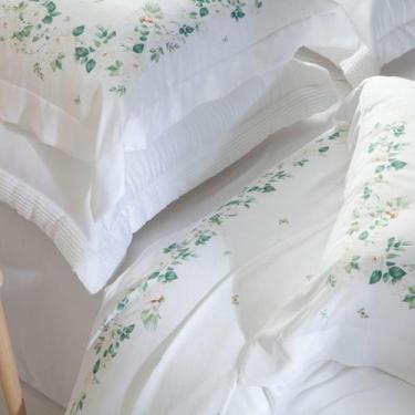 Imagem de Jogo Cama King 400 Fios Kacyumara Bambu Bali 04 Peças Vitore