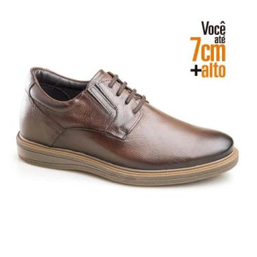 Imagem de Sapato Social Boston Alth Masculino Confortável Rafarillo, 39, Mogno