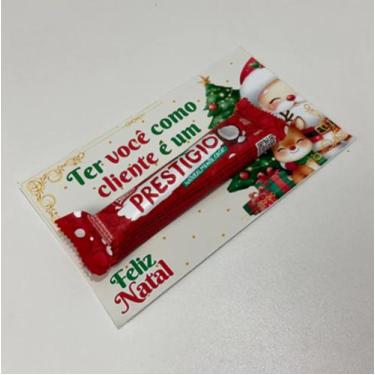 Imagem de Card Natalino com Espaço para Chocolate (não incluso) 50 unidades - GS