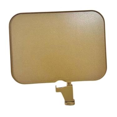 Imagem de KiBcsLic Bandeja para pedestal de microfone com fixação por grampo, multifuncional, portátil e estável, ideal para apresentações em casa, shows e transmissões, Ouro