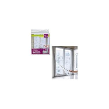 Imagem de Tela Mosquiteira, 100% Poliéster, 85x105cm, Proteção contra Insetos para Janelas e Portas