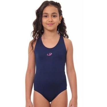 Imagem de Maio Infantil Helanca C/ Forro Frontal Hammerhead Nataçao, Marinho, 14