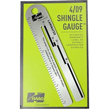 Imagem de HAAG 4/09 Medidor de telhas, ferramenta de medição de telhas de telhado, ferramentas e equipamentos de telhado, ferramentas de telhado, mede e analisa a espessura da telha e correlaciona essa