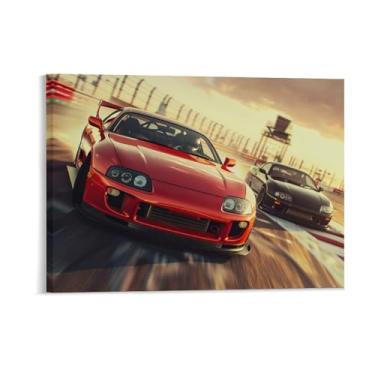 Imagem de HouLaiZhe Drift Sports Car S15 Jdm Car Extreme Speed Posters Tela Estética Decoração de Parede Pintura de Parede Impressões Sala de Galeria Decoração de Parede para Quarto Sala de Estar Escritório 18