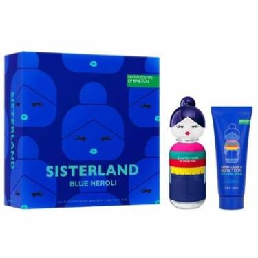 Imagem de Coffret Benetton Blue Neroli United Colors Sisterland Kit - Perfume Feminino EDT + Creme Corporal KI-Feminino