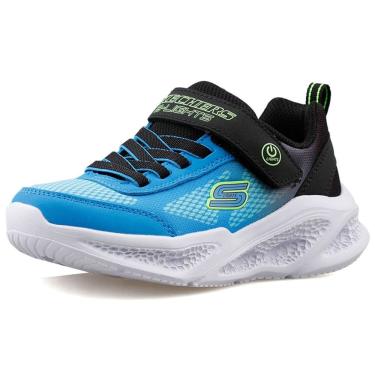 Imagem de Tenis Infanti Menino Luzes Diversão Meteor Kids Skechers