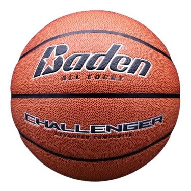 Imagem de Baden | Challenger | Basquete para todas as quadras | Composto avançado durável para jogos internos e externos | Jovens, mulheres e homens (laranja, 75 cm)