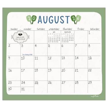 Imagem de Legacy Publishing Group 2026 calendário magnético organizador de agenda de 12 meses 21,6 x 24 cm Pickleball