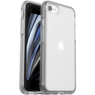 Imagem de OtterBox Capa Symmetry Clear Series para iPhone SE (3ª e 2ª geração) e iPhone 8/7 (apenas) - Embalagem sem varejo - Stardust (transparente/brilhante)