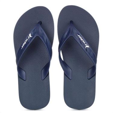 Imagem de Chinelo Rider Street Azul Escuro - Masculino, 39/40, Azul escuro
