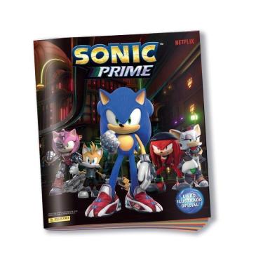 Imagem de Sonic Prime - Álbum Capa Cartão-Unissex