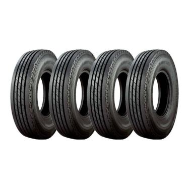 Imagem de Kit 4 Pneus Westlake Aro 22,5 295/80R22,5 CR976A 18 Lonas 152/149M Liso