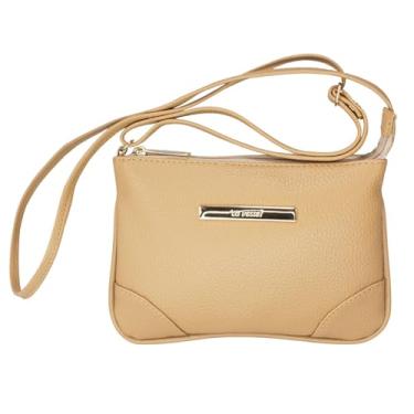 Imagem de Bolsa Brasov Palha Transversal Compacta Elegante