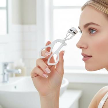 Imagem de Curvador de Cílios Elétrico Aquecido USB Térmico Portátil