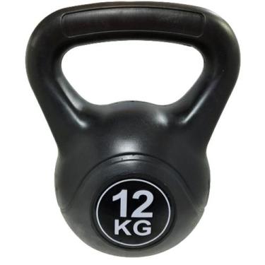Imagem de Kettlebell 12kg Exercício Funcional Musculação Treino Peso - OCCY