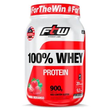 Imagem de Whey Protein Concentrado Proteína 100% Pure (900g) FTW