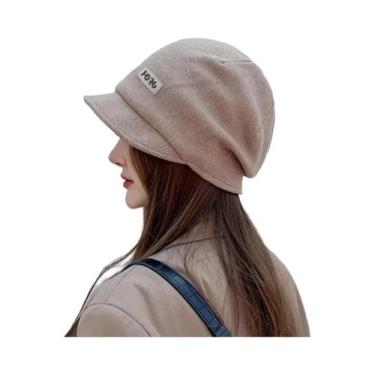 Imagem de Chapéu De Pescador Feminino Para Outono E Inverno, Moda Casual Ao Ar L