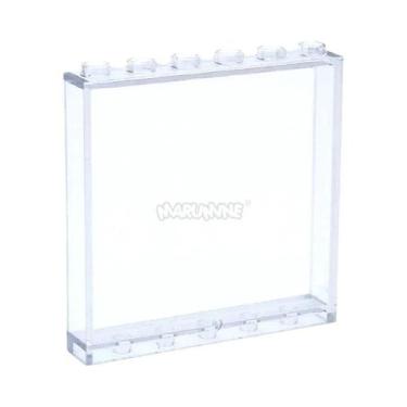 Imagem de Painel De Vidro Transparente Para Construção De Blocos MARUMINE MOC Ac