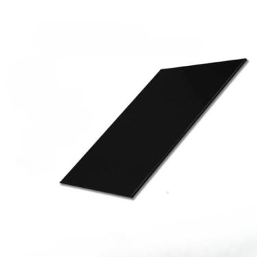 Imagem de Tábua de cortar antibacteriana preta de polietileno de 10 mm - Adequada para carne, vegetais e vários alimentos, fácil de limpar e durável (40x20)